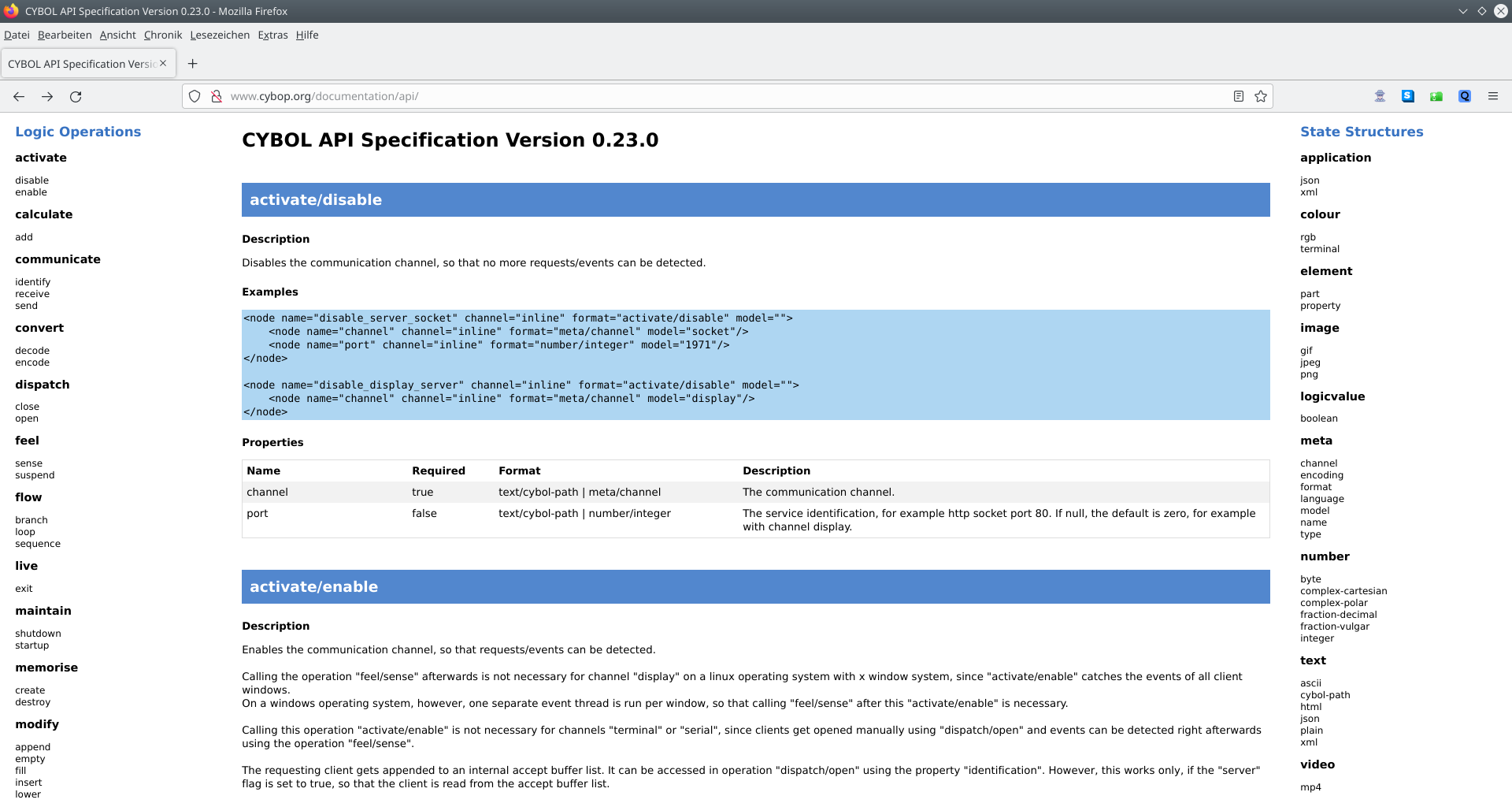 CYBOL API Documentation